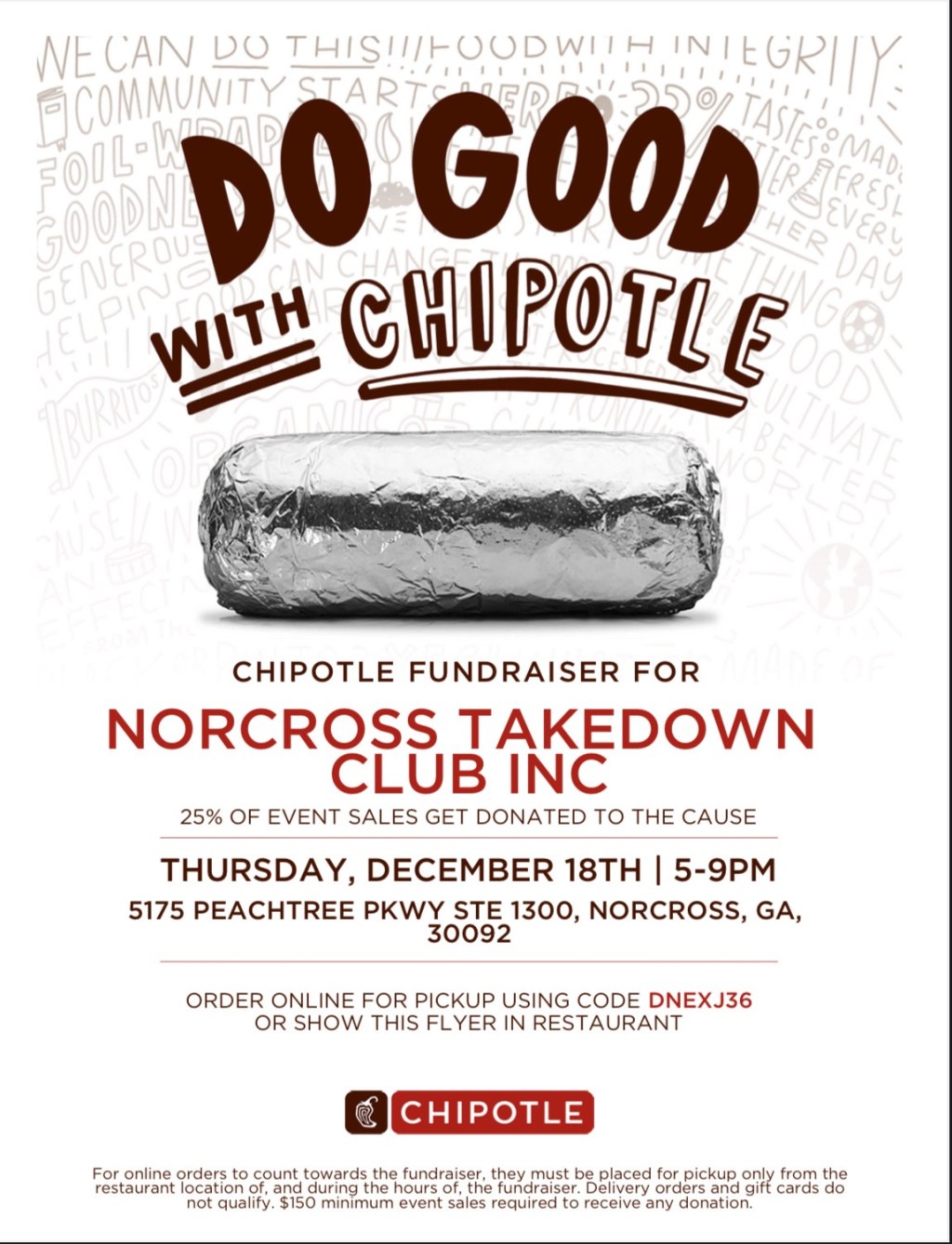 Spirit Night at&nbsp;Chipotle
